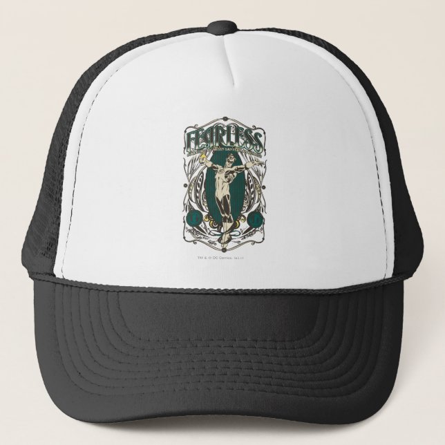 Casquette Lanterne verte - Poster "sans peur" (Devant)