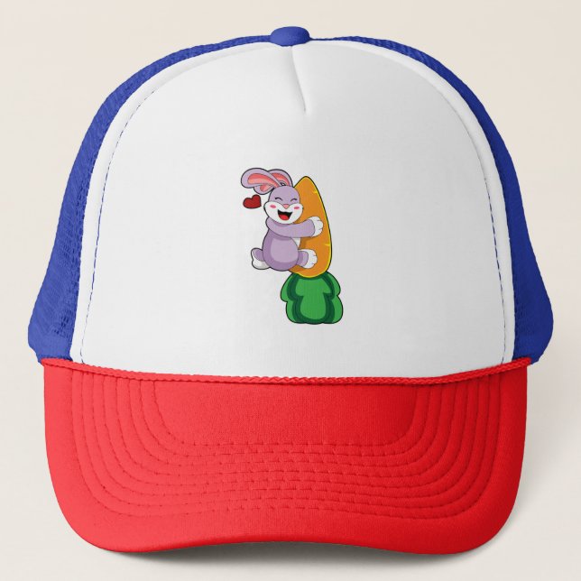 Casquette Lapin avec carotte (Devant)