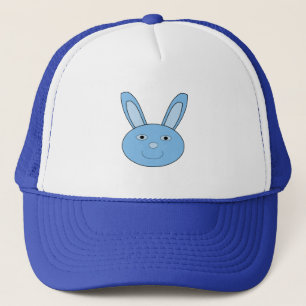 Casquette Lapin Bleu Garçon Visage Printemps Pâques