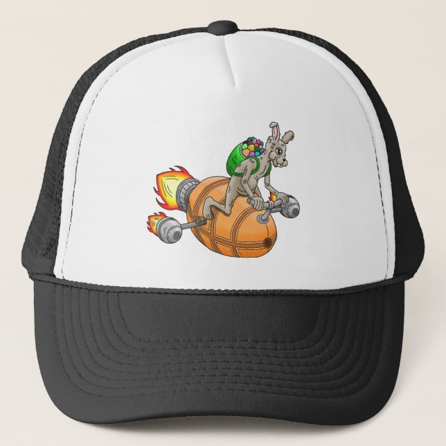 Casquette Lapin Fusée (Devant)