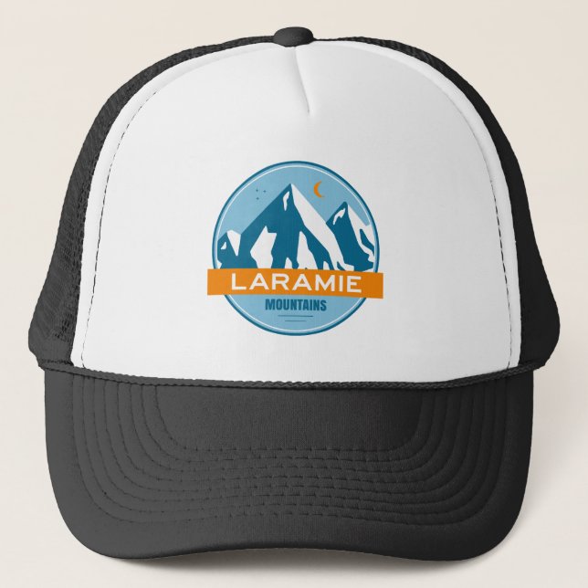 Casquette Laramie Mountains Wyoming Stars Lune (Devant)