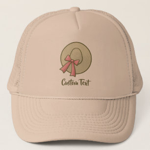 Casquette large Brimé jaune