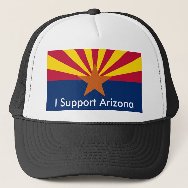 Casquette L'Arizona, je soutiens l'Arizona (Devant)