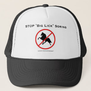 Casquette L'ARRÊT "grand lèchent" douloureux