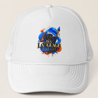 CASQUETTE L'ART EST UN LANGAGE