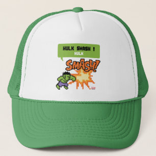 Casquette L'attaque de Hulk 8Bit - Hulk écrase !