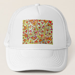 Casquette Laugh Word Art Hap or Caps