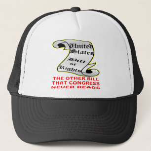 Casquette L'autre congrès de Bill ne lit jamais déclaration