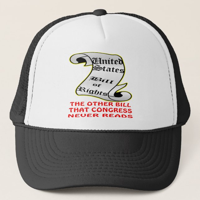Casquette L'autre congrès de Bill ne lit jamais déclaration (Devant)
