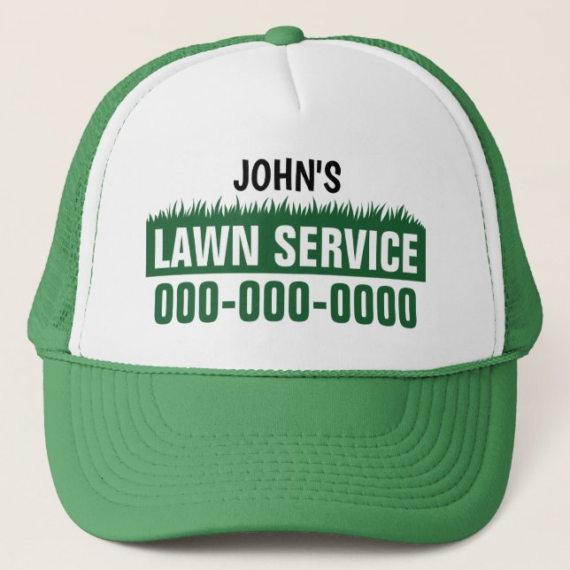 Casquette Lawn Service Trucker Hat (Devant)