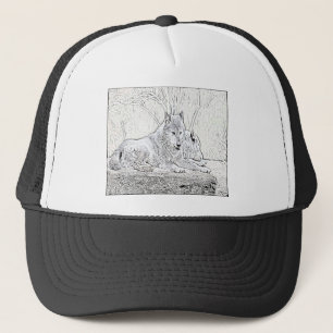Casquette Laying Wolf