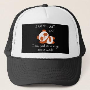 Casquette Lazy Panda Funny