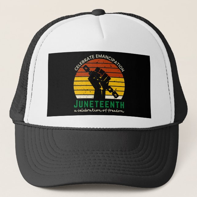 Casquette Le 19ème anniversaire de la liberté (Devant)
