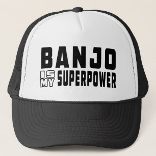 Casquette Le banjo est la ma superpuissance