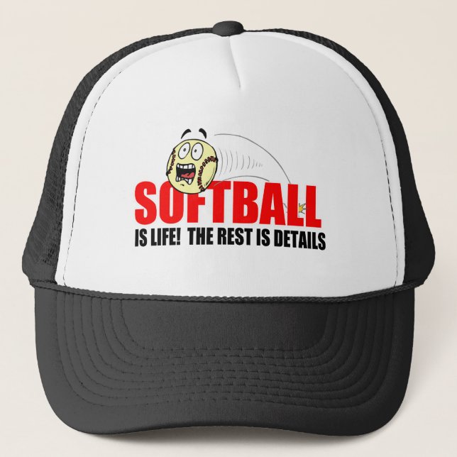 Casquette Le base-ball est la vie (Devant)