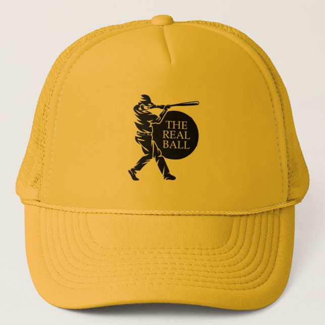 Casquette Le baseball est le chapeau du vrai ballon (Devant)