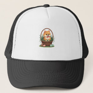 Casquette Le bazar de Pâques de Gomi Chien de Pâques mignon 
