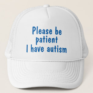 Casquette Le bleu veuillez être patient j'ont le chapeau