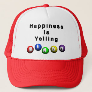 Casquette Le bonheur hurle le BINGO-TEST