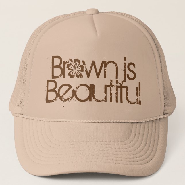 Casquette Le brun est beau (Devant)
