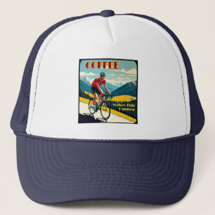 Casquette Le café fait que cela arrive Cyclisme