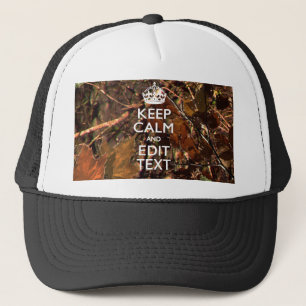 Casquette Le camouflage d'automne de chasseurs gardent le