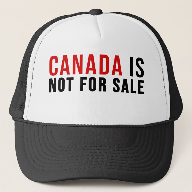 Casquette Le Canada n'est pas à vendre (Devant)