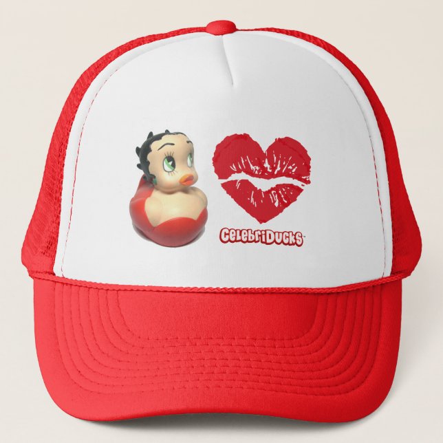 Casquette Le caoutchouc de Betty Boop penche CelebriDucks (Devant)