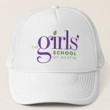 Le chapeau de camion imprimé de l'école des filles