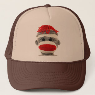 Casquette Le chapeau drôle de singe de chaussette sont vous