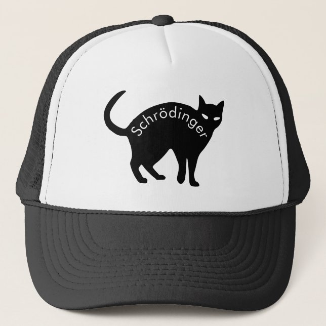 Casquette Le chat de Schrödinger (Devant)