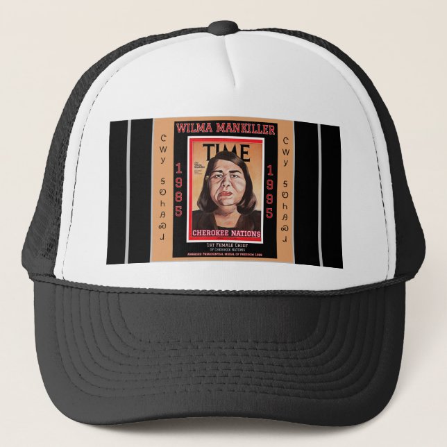 Casquette Le chef Wilma Mankiller - (Devant)