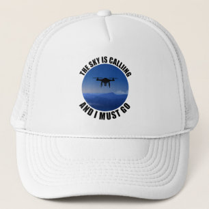 Casquette Le Ciel Appelle Et Je Dois Aller Pilote De Drone