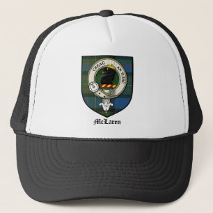 Casquette Le clan de McLaren Crest le tartan d'insigne