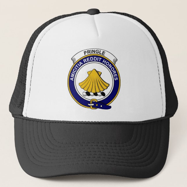 Casquette Le clan de Pringle Badge (Devant)