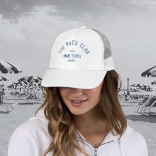 Casquette Le Club Bach Blue Crest personnalisé Enterrement d