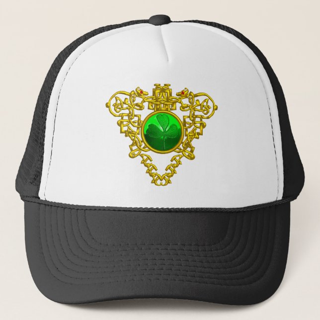 CASQUETTE LE COEUR CELTIQUE DE SAINT PATRICK (Devant)
