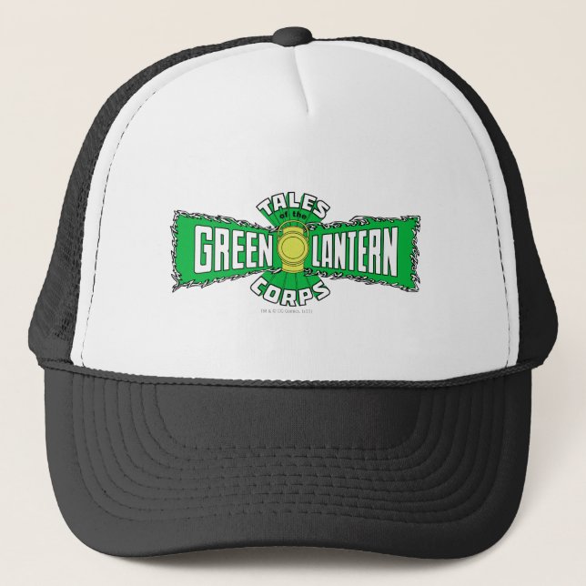 Casquette Le Corps des Lanternes Vertes - Logo Vert (Devant)