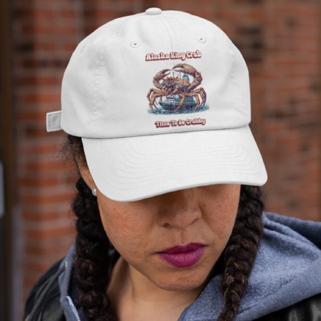 Casquette Le Crabe du roi de l'Alaska (Créateur téléchargé)