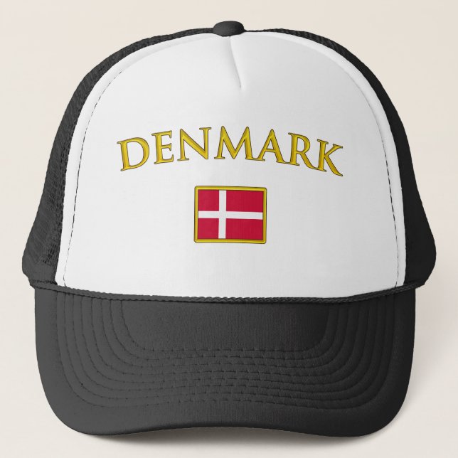 Casquette Le Danemark d'or (Devant)