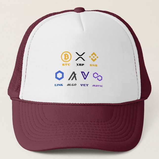 Casquette Le design 7 Crypto (Devant)