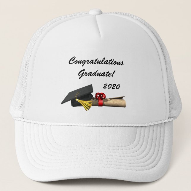 Casquette Le diplômé - (Devant)