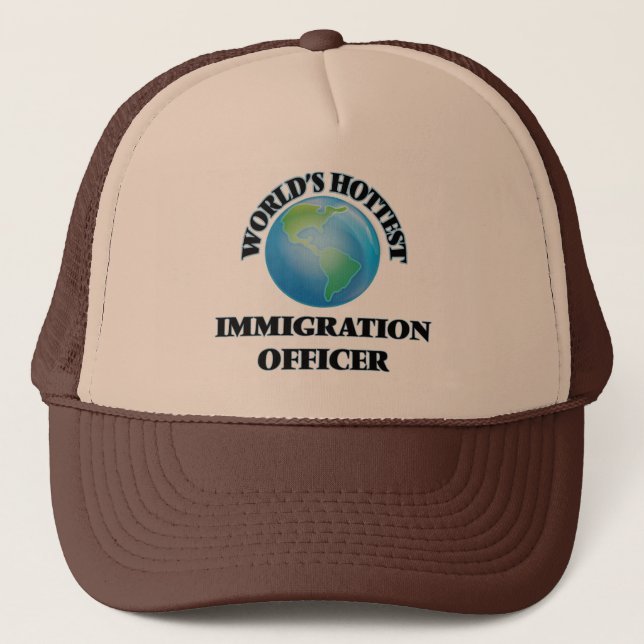 Casquette Le dirigeant de l'immigration le plus chaud du (Devant)