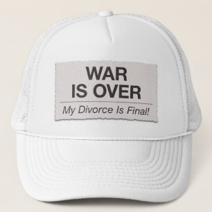 Casquette Le divorce est final