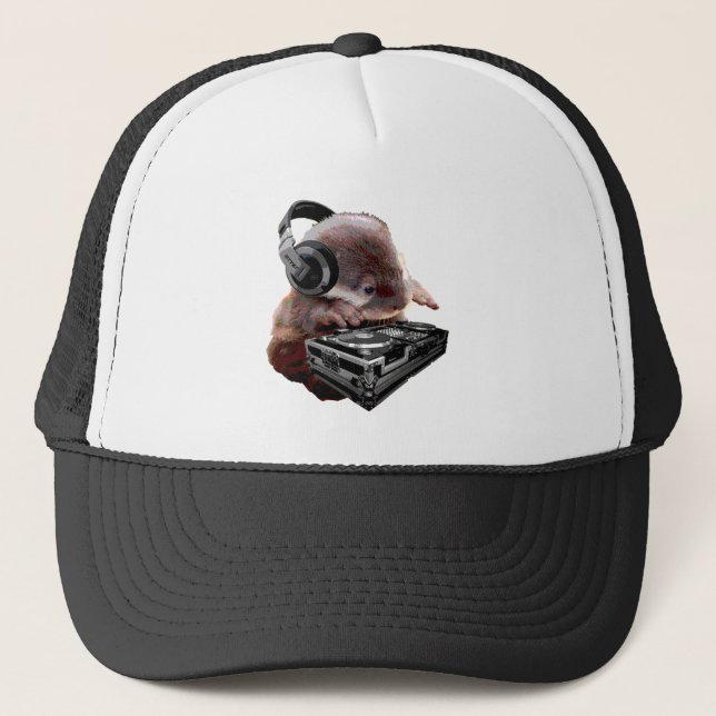Casquette Le DJ aucun loutre (Devant)