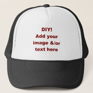 Casquette Le do-it-yourself conçoivent votre propre cadeau