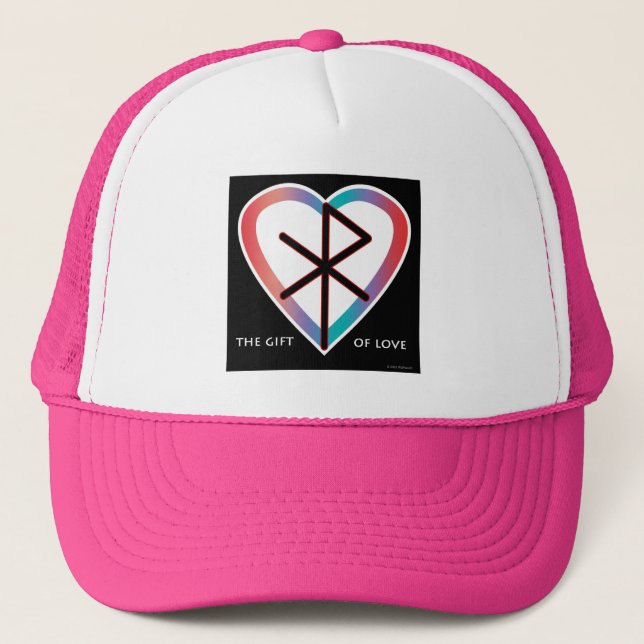 Casquette Le don de l'amour Bindrune (Devant)