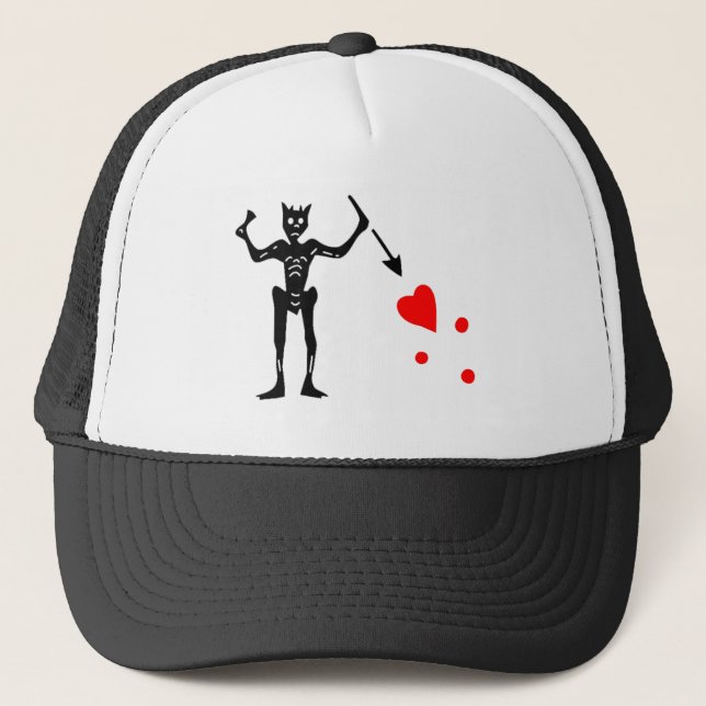 Casquette Le drapeau authentique de Blackbeard (Devant)
