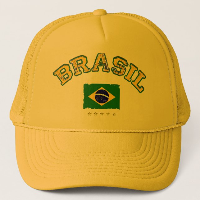 Casquette Le drapeau brésilien (Devant)