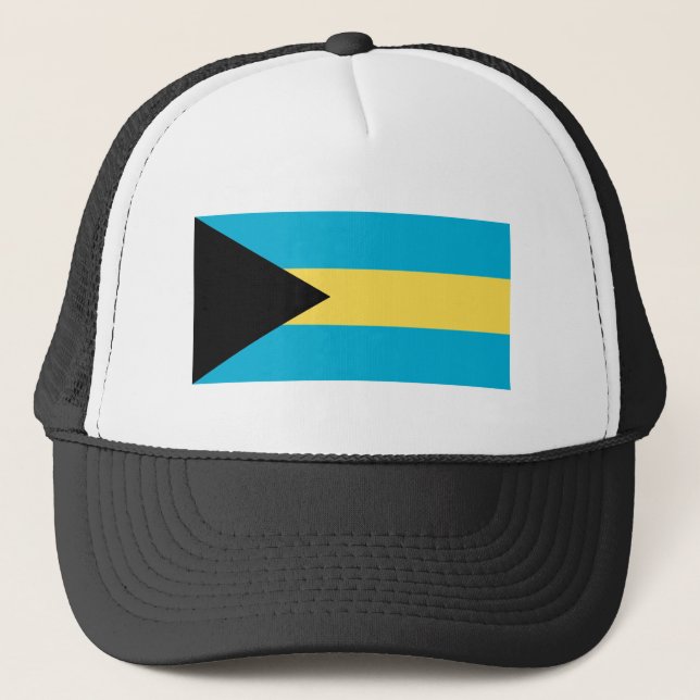 Casquette Le drapeau des Bahamas (Devant)